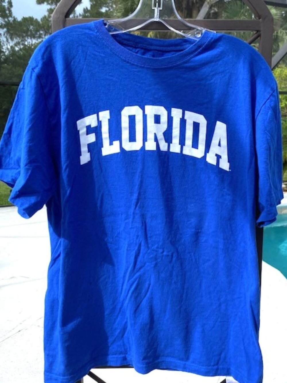 Florida Gators T-shirt Blue Large